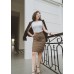 Knee Length Pencil Skirt 